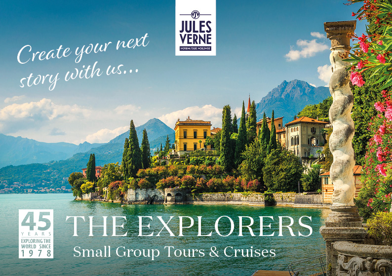 Jules Verne Worldwide Journeys Tour and Cruises Brochure Front Cover